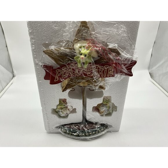 Pocket Dragon ""Peace on Earth" Tree Topper Limited Edition Christmas Collectibl - Picture 5 of 11